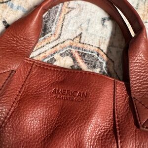 American Leather Co. tote/crossbody purse